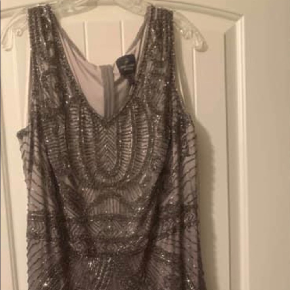 Floor Length Sequin Gown